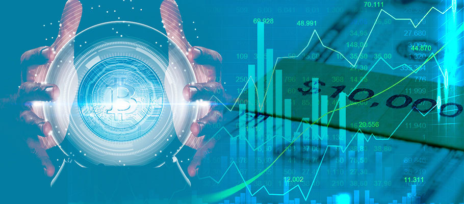 Bitcoin Retests Trading Highs of 2019 Breaking the $10,000 Barrier