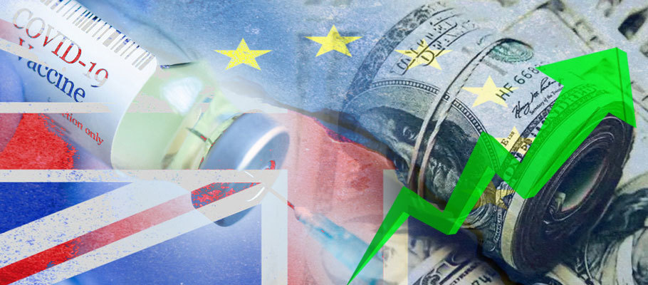 EU-UK Battle Over Vaccines Raises Dollar Outlook