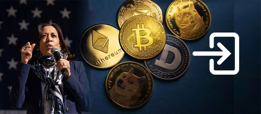 Politics: Team Harris Keeps Crypto Out of Policy Statements