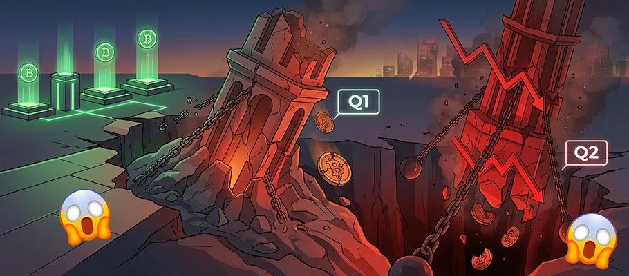 Bitcoin Headed for Second Consecutive Quarterly Loss in 2026