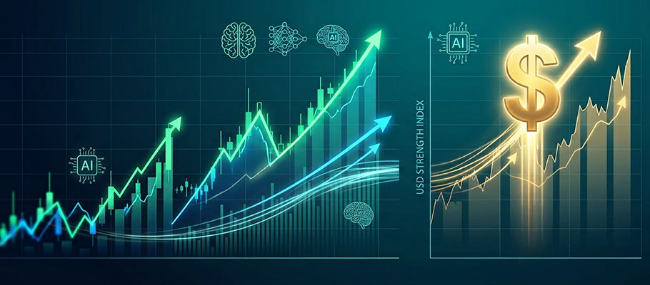 Demand for AI Stocks is Giving USD a Boost