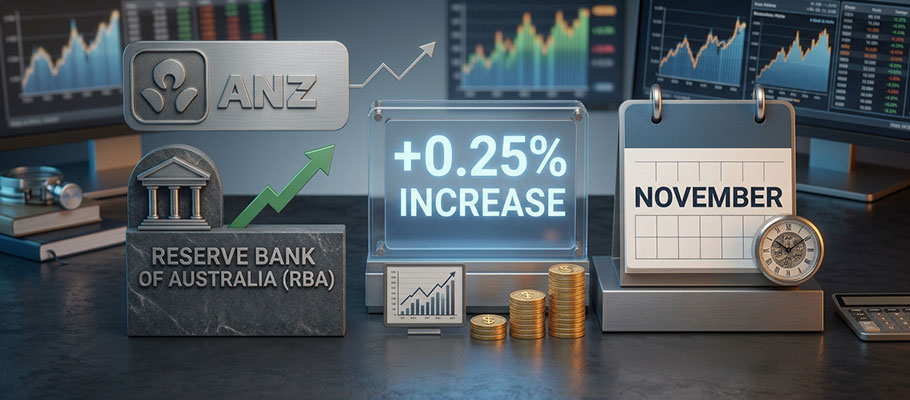 ANZ Bank Puts November Rate Hike in the Frame
