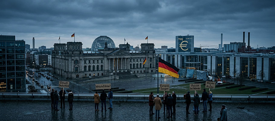Euro Vulnerable to Germany's Shifting Political and Economic Climate