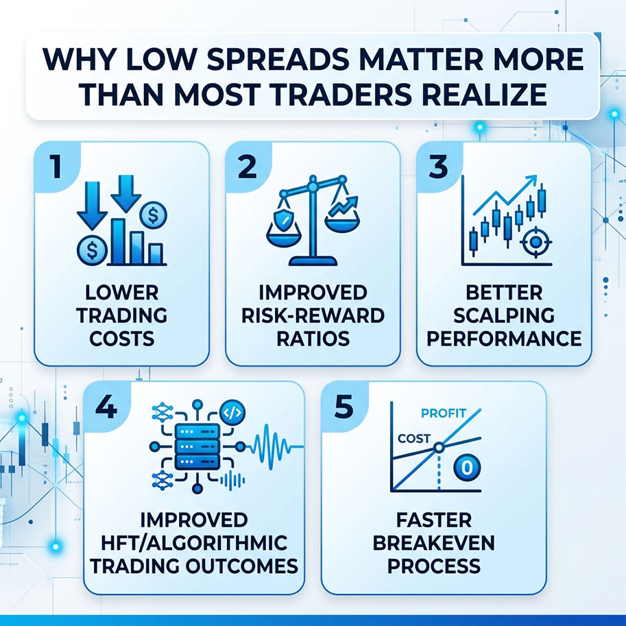 Infographics: Why Low Spreads Matter More Than Most Traders Realize